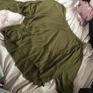 I am selling a long sleeve crop top